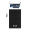 Tooq TQE-2527B Case for Hard Drive (2.5 Inch, SATA USB