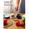 GDCZ Porcelain Spoon Rest - Large Spoon Holder Utensil Rest