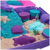Kinetic Sand, Mermaid Palace Playset with 2.06lbs Play Sand (Neon