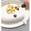 Food Plates Guard - Parkinson Patients Scooping Food Clip-On Spill