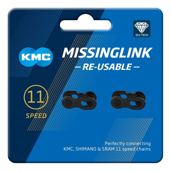 ケイエムシー(KMC) Missing Links DLC Black for CL555R 11SPEED KMC-CL55RDLC2