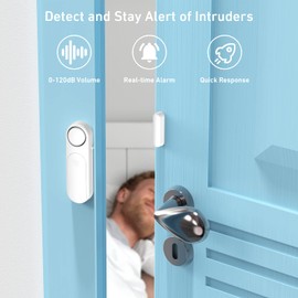 SECRUI Door Alarm Sensor White