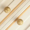 Brass Cabinet Knob Pumpkin Knobs, Copper Drawer Knobs Round Handles