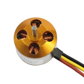 FEICHAO A2212 Motor sin escobillas 930 KV 1000 KV 1200 KV 1400 KV 1800 KV 2200 KV 2450 KV 2700 KV para avión RC Multi-Copter sin escobillas Motor de apoyo (1200 KV dorado)
