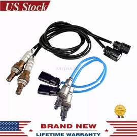 AUTO-NEW 4 Upstream+Downstream O2 Oxygen Sensor For 2013-2015 Ford Explorer 3.5L nonTurbo