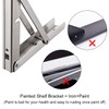 YUMORE 24" Folding Shelf Brackets, Max Load: 330lb Heavy Duty