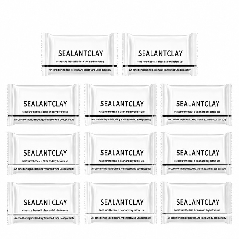 White Sealant Putty for Wall Holes and Pipe Gaps –