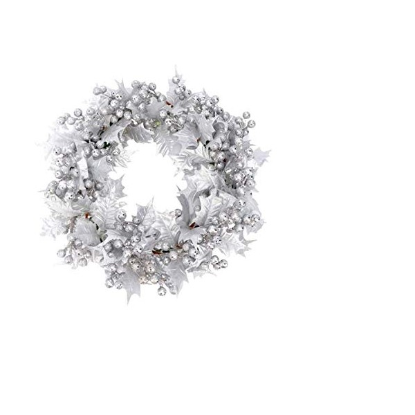Taotenish Christmas Wreath Artificial Front Door Wreath Hanging Garland with