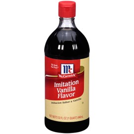 3 X McCormick Imitation Vanilla Flavor, 32 Ounce