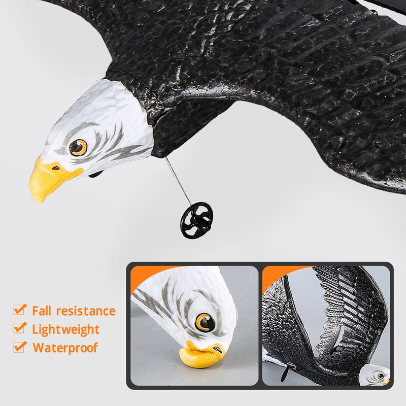Bird Plane Toy 2 Channels Broken Resistant Remote Control Bird