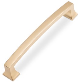 COTYKILEY 10 Pack 5 Inch(128mm) Champagne Bronze Cabinet Handles Gold Kitchen Cabinet Pulls Cabinet Door Handles Kitchen Cabinet Hardware Cupboard Drawer Pulls Dresser Handles