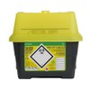 Lyall Willis Sharps Bin 2L Grey Eco freindly - Yellow
