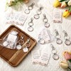 Threehoney 48 Sets Volunteer Appreciation Gifts Bulk Thank You Keychain