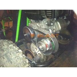 BLAST LED - Predator 212CC GO Kart Torque Converter Clutch 3/4" #40#41 420 and #35 TAV2 30-75 218353A 208352A 10T #40/41 and 12T #35 Replacement