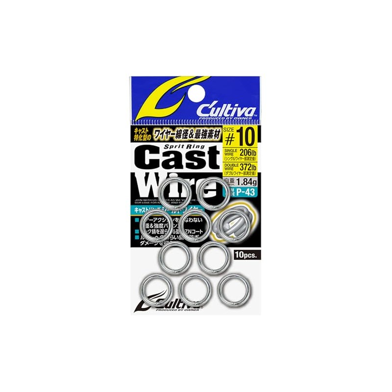 Owner P-43 Cast String Shield Wire #10