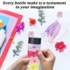 OLYCRAFT 6Pcs Sensory Bottles Kits 400ml Empty Plastic Sensory Bottles