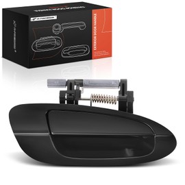 A-Premium - Manija de puerta exterior trasera derecha del lado del pasajero compatible con Altima 2002 2003 2004 2005 2006, color negro liso, repuesto # 826069J400