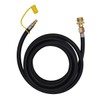 Meter Star 12 Ft Quick Connect Liquid Propane Hose for