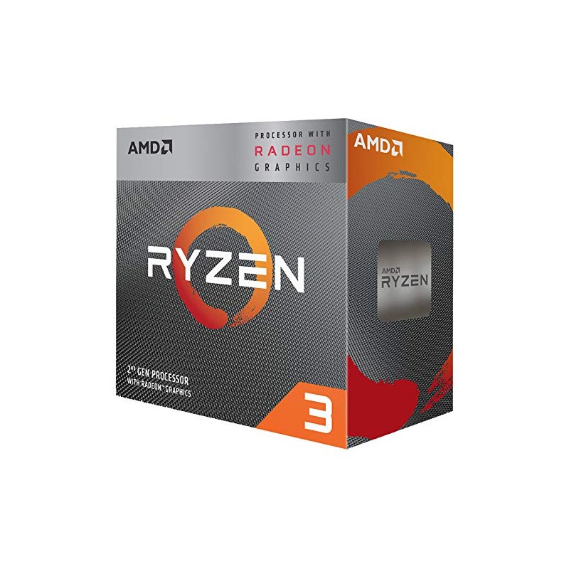 AMD Ryzen 3 3200G 4-core unlocked desktop processor with Radeon