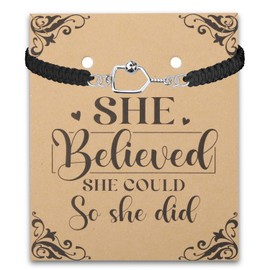 PLITI Pickleball Bracelet Pickleball Lover Gift She Believed She Could So She Did Inspirational Gift For Pickleball Player (believed pickleball bgCA)