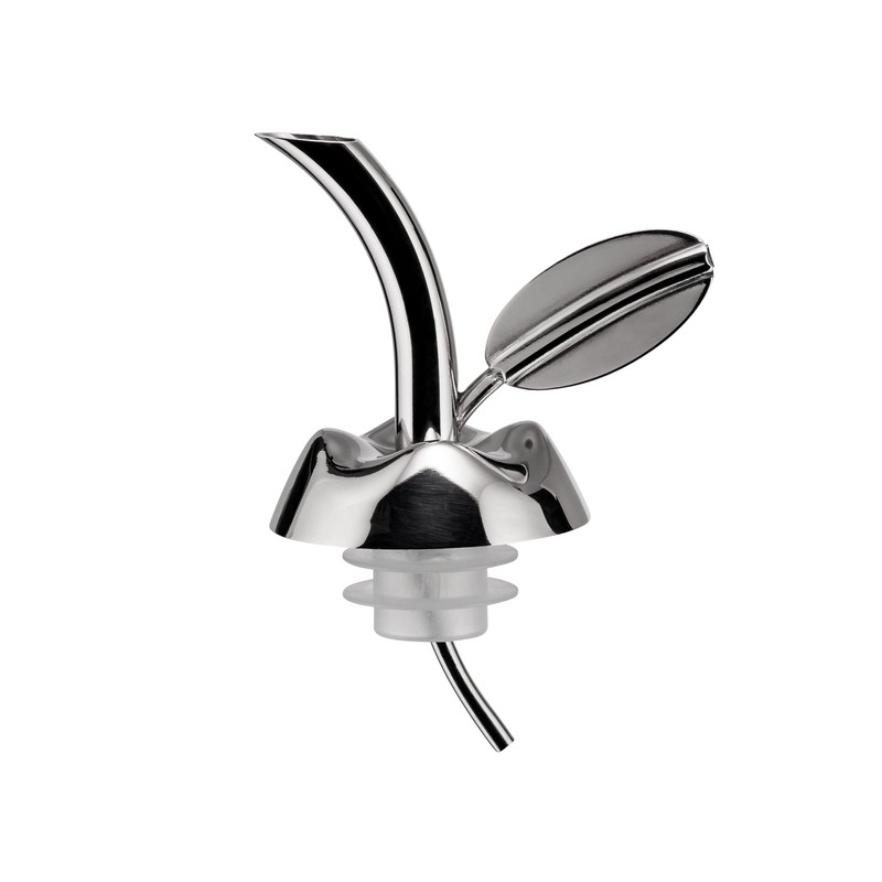 Alessi MSA32 FIOR D'OLIO Olive Oil Taster, 18-10 Steel, Green