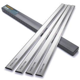POWERTEC 12-1/2 Inch Planer Blades for Craftsman 23378, Jet JWP-12, JWP-12-4P, JWP-12DX, Rockwell RK9018, Wilton 99178, 34463 Planer, Replacement for Craftsman 23315 Planer Knives, Set of 4 (12818DD)