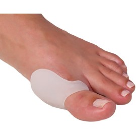 NatraCure Gel Big Toe Hallux Valgus Guard in 6 Pack - BPA Free - High Quality Bunion Protection, Toe Separator & Toe Separator for Men & Women - Toe Stretchers & Toe Correction