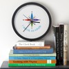 CafePress Travel by Kayak 10" Wall Clock for Livingroom, Kitchen,