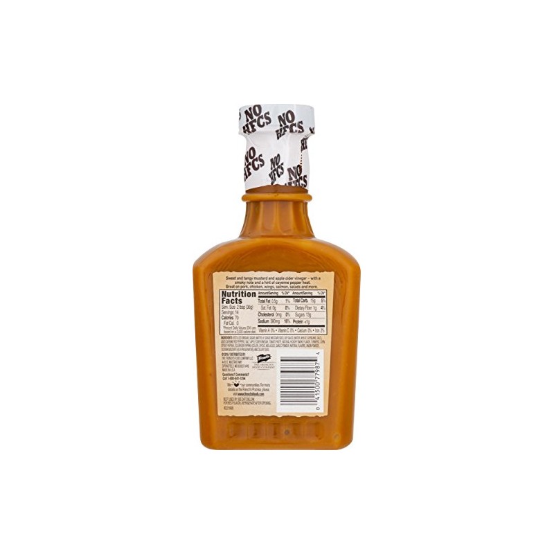 Cattlemen's Master Reserve Carolina Tangy Gold BBQ Sauce 18 Ounce