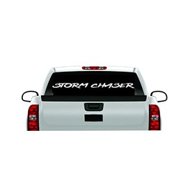 Storm Chaser Banner Car Decal Funny Car Severe Weather Diesel Truck Dad 7.3 6.7 6.6
