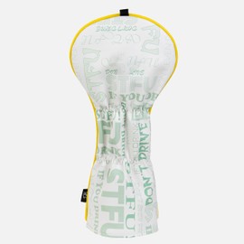 Dirty Birdie Golf | Premium Leather Driver Headcovers | Soft Plush Interior | Fun Golf Driver Headcover | Cool Custom Design (STFU)