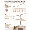 Baseca Metal Hangers 20 Pack, 4mm Heavy Duty 201 Stainless