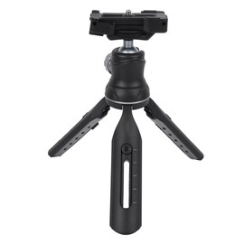 Mini Metal Desktop Tripod Stand Selfie Vlog Handle for Mobile Phone ILDC SLR Camera