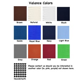 Dressage Horse Window Valance Curtain - In Your Choice of Colors - Custom Made