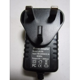 Replacement for UK Genuine LA-530 5V 3000mA 3A Mains AC-DC Adaptor Power Supply Charger MICRO B