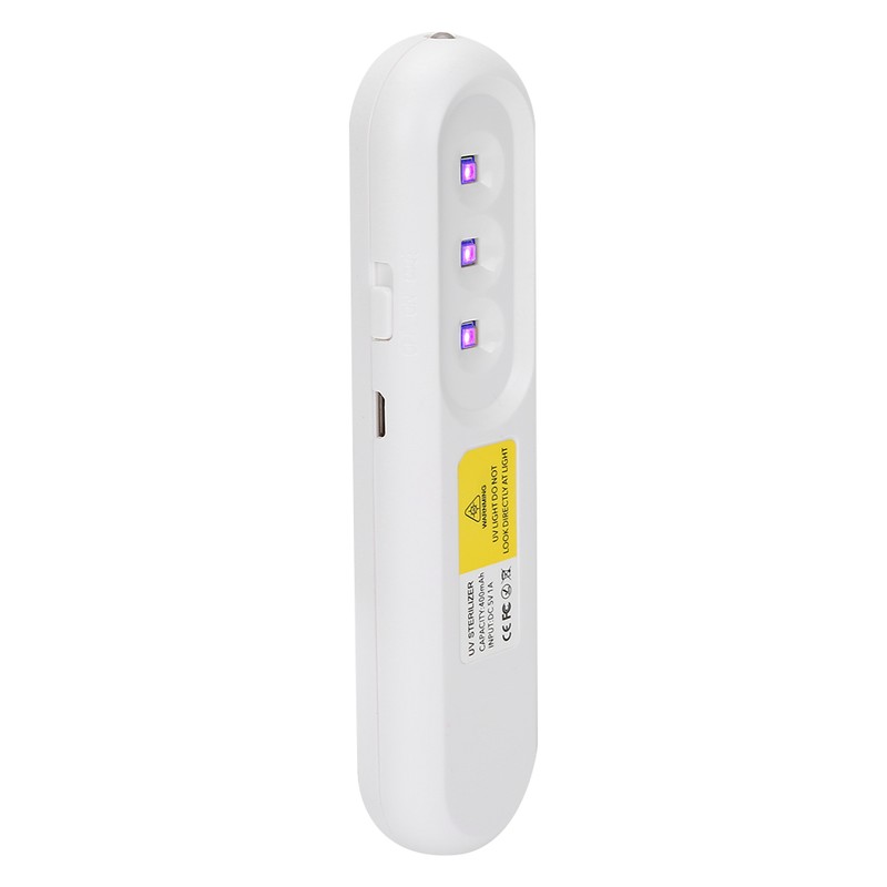 UV LED Cleaning Light USB Rechargeable Handheld Ultraviolet Cleaning Light