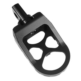 FONGKNOX Set of Motorcycle Motor Bike Foot Peg Rests Pedals CNC Stainless Sharp Teeth 360° Rotation with Installation Accessories Suits Bikes Sport ster 883 1200 Dyna XL Iron 883