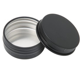 Lata de Aluminio Redonda de 10 Piezas, Latas Redondas de Aluminio con Tapa, Juego de Contenedores de Frasco de Almacenamiento Recargable Vacío de Bricolaje, Botella de Contenedor de Lata(15ml)