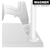 Wagner 12500001 Industrial Pipe Shelf Brackets Diameter 30 x 70