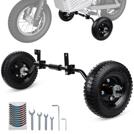 IUVWISN Dirt Bike Training Wheels 49cc 50cc Universal for Razor MX125 MX350 MX400 PW50 TTR50 CRF50 XR50 Z50 Z50R DirtBike Height Adjustable Sturdy Durable Heavy-Duty Build