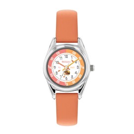 Tikkers RSPB Kids Animals and Insects Time Teacher Analogue Quartz Watch (Orange Hedgehog)