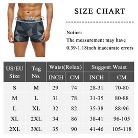 KEOYA Men Swimwear Quick Dry Swim Boxer Trunks Board Shorts Slim Wear Square Leg Swim Trunks Grey 3X Large