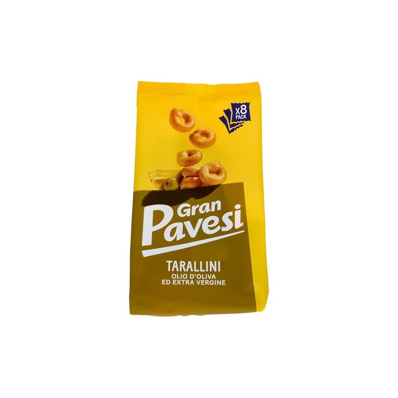 Gran Pavesi Snack Tarallini Olio di Oliva ed Extra Vergine,