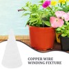 Sosoport 2pcs Wire Antenna Jig for Electroculture Gardening Coil Winding