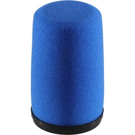 Lectronify High-Density Foam Replacement Windscreen Compatible with Shure SM7 Microphones, Reduces Plosives & Breath Noise - Perfect for Studio Recording, Broadcasting, Podcasting - Blue