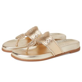 Jack Rogers Women's Sport Sandal-Metallic Nappa, Jacks Platinum, 8.5