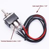 TWTADE 3 Pcs Momentary Heavy Duty Rocker Toggle Switch 6