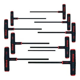 Eklind Tool 60909 Power-T Handle Hex Key Allen Wrench, 9 Pieces Set
