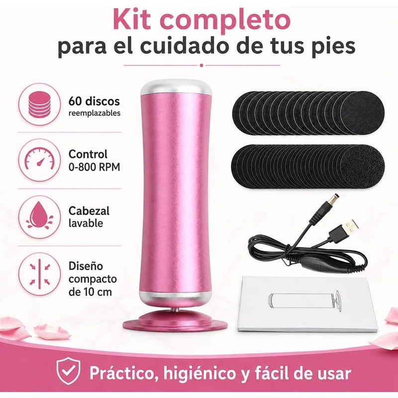 Lima para Pies Eléctrica de 800 RPM, 1 Pieza