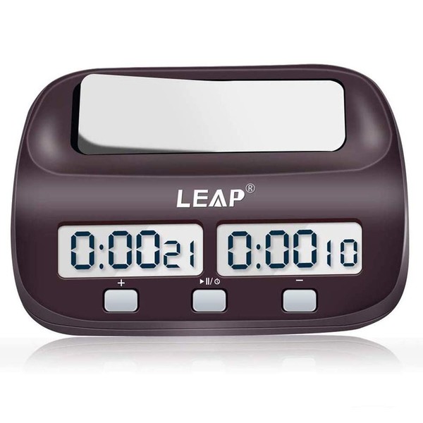 LEAP Chess Clock Digital Chess Timer Professional for Board Games
